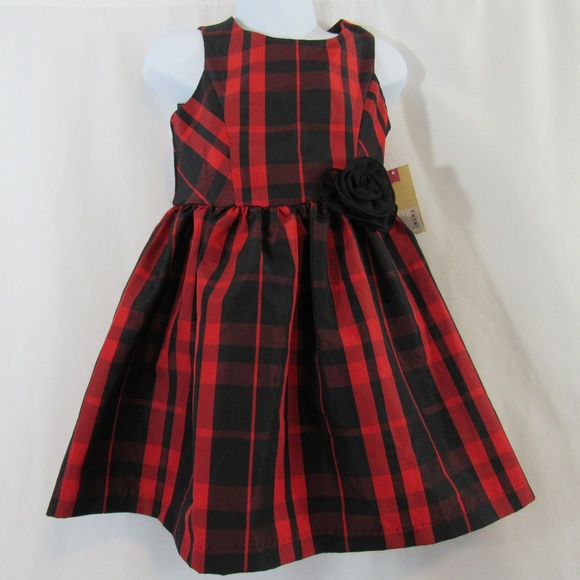 Cherokee Other - Adorable red and black plaid dress size 4T Cherokee Other - Adorable red and black plaid dress size 4T